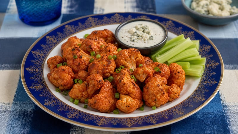 Air Fryer Buffalo Cauliflower