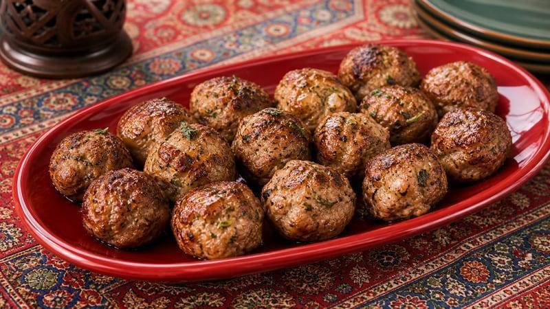 Air Fryer Turkey Meatballs