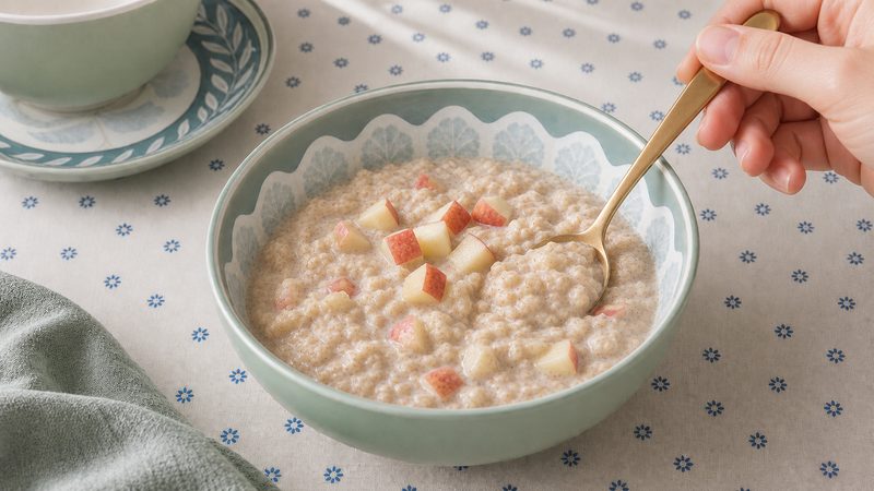 Apple Pie Overnight Oats