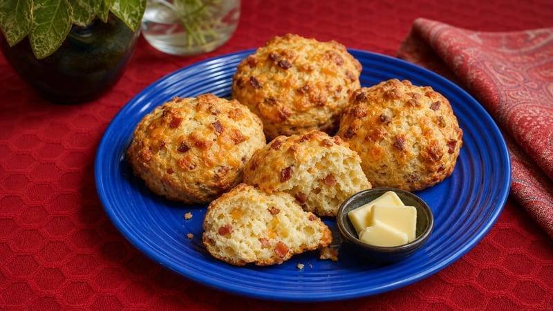 Bacon Cheddar Scones
