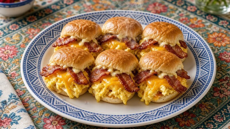 Bacon Egg Breakfast Sliders