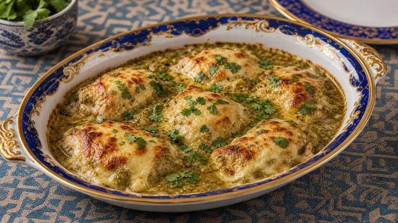 Baked Salsa Verde Chicken