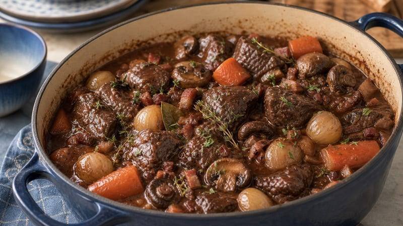 Beef Bourguignon