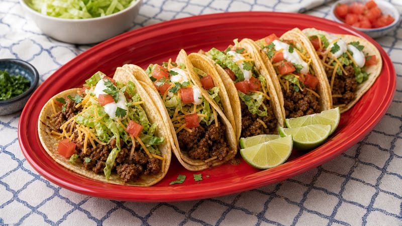 Ground Beef Tacos