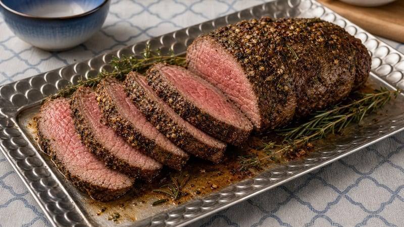 Herb-Crusted Beef Tenderloin