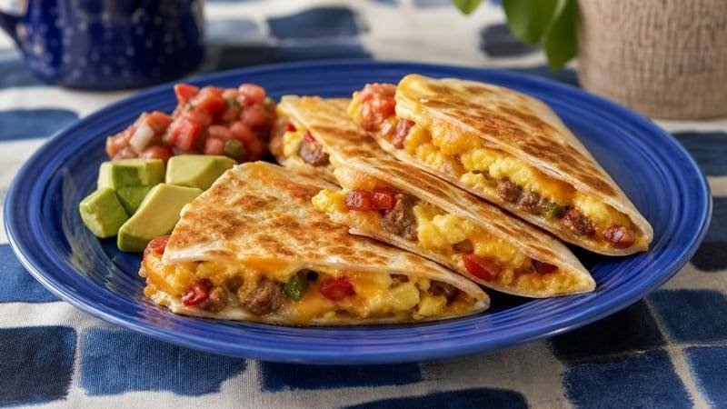 Breakfast Quesadillas