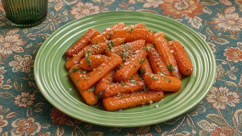 Brown Sugar Glazed Carrots