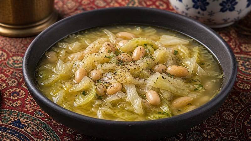 Cabbage and White Bean Soup