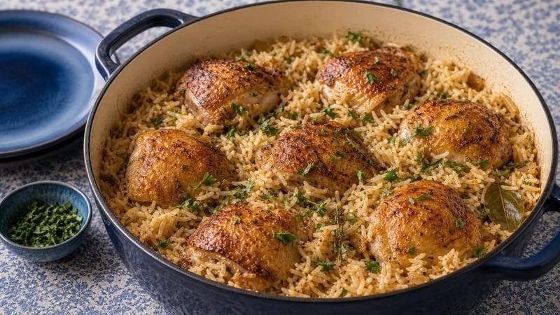 One-Pot Chicken and Rice