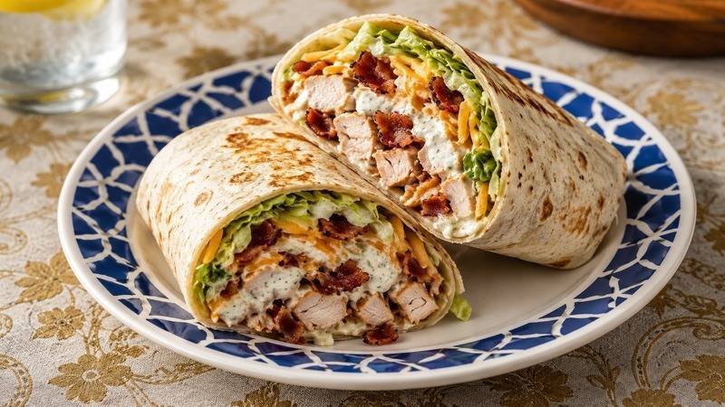Chicken Bacon Ranch Wrap