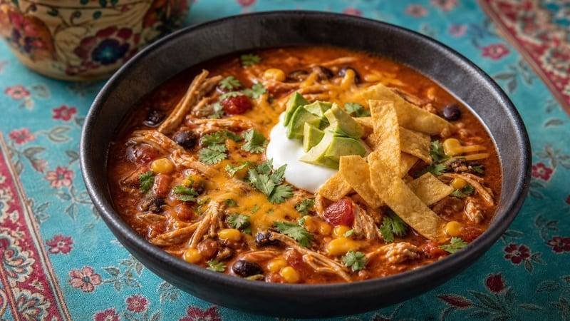 Chicken Enchilada Soup