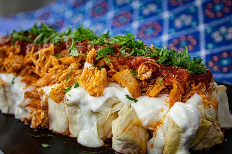 Chicken Enchiladas