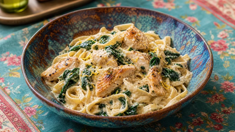Chicken Florentine Pasta