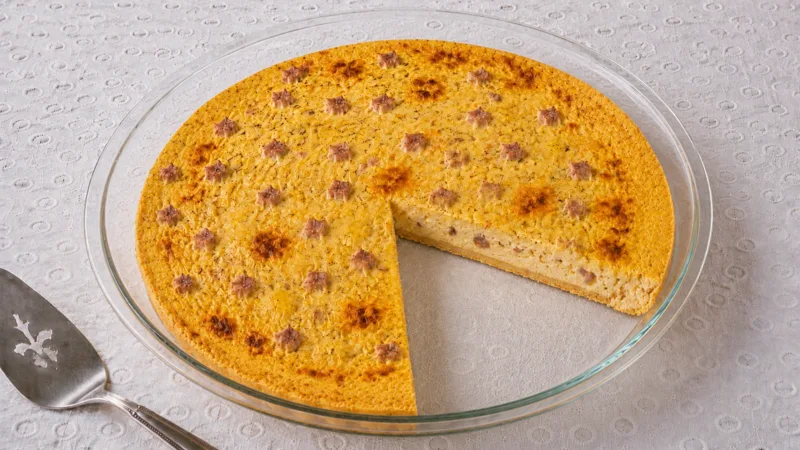 Ham and Swiss Quiche