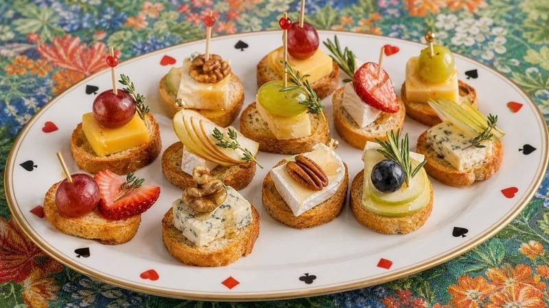 Holiday Cheese Board Bites