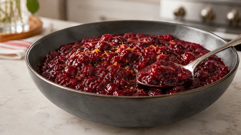 Homemade Cranberry Sauce