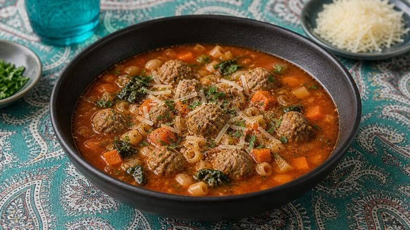 Italian Meatball Soup