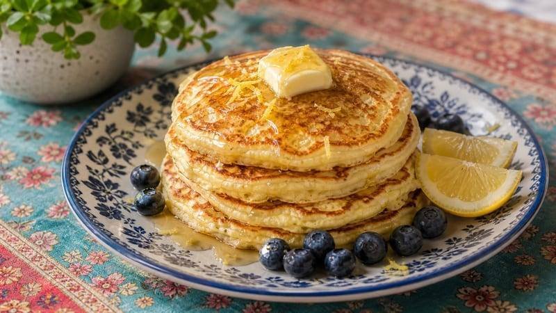 Lemon Ricotta Pancakes