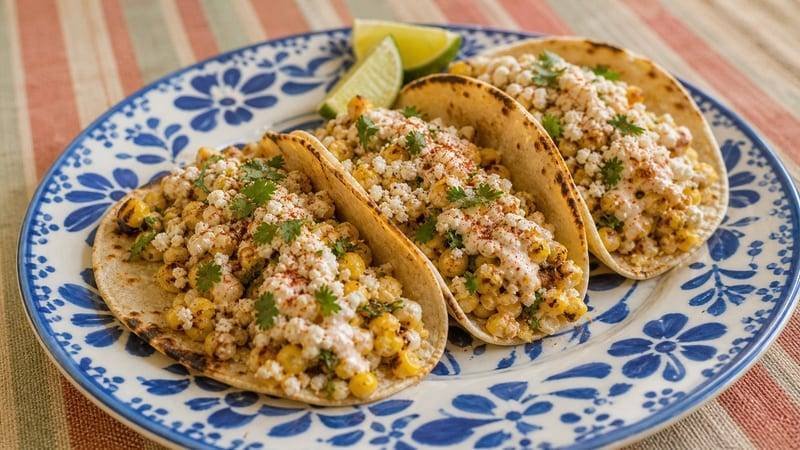 Mexican Street Corn Tacos
