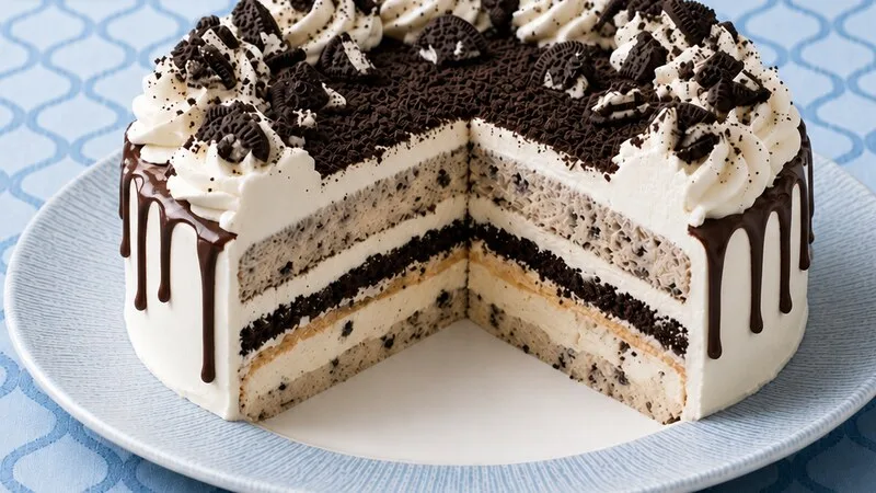Oreo Ice Cream Cake