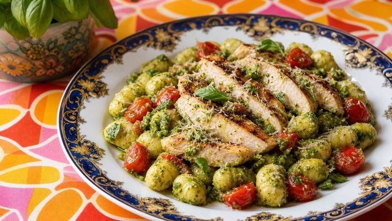 Pesto Chicken Gnocchi