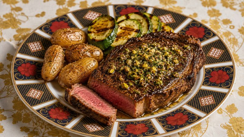 Preserved Lemon Pistachio Ribeye