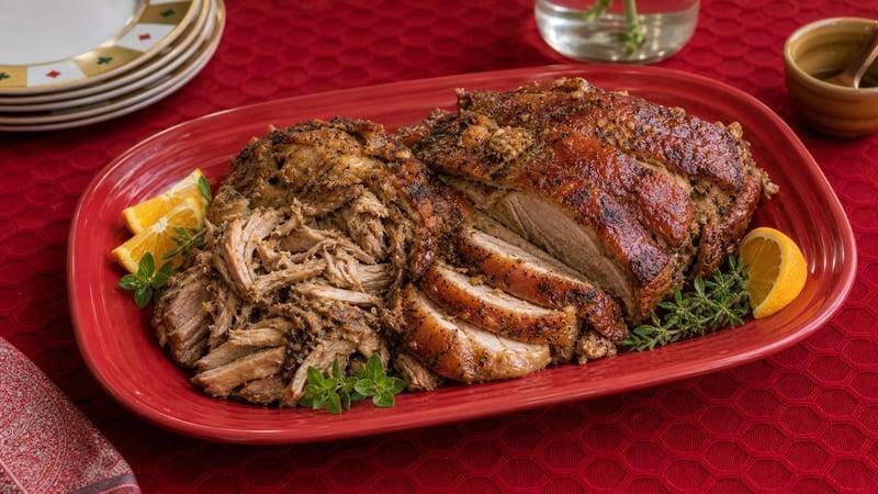 Puerto Rican Pernil