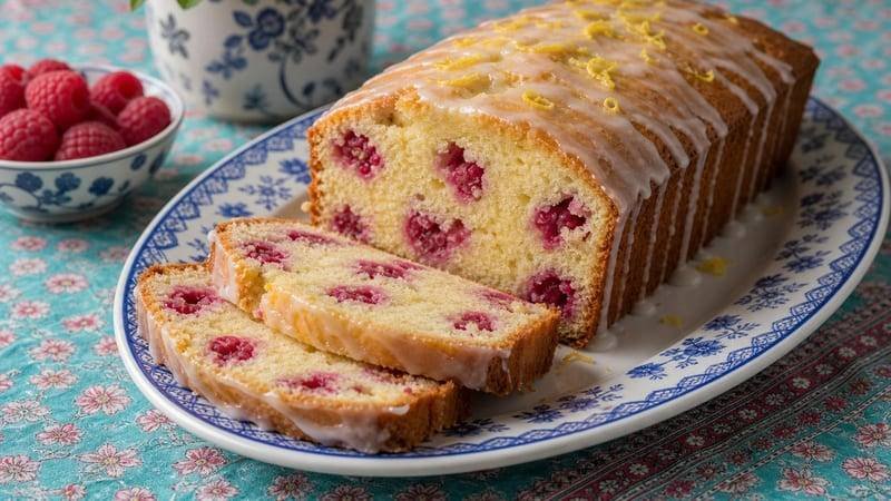 Raspberry Lemon Loaf