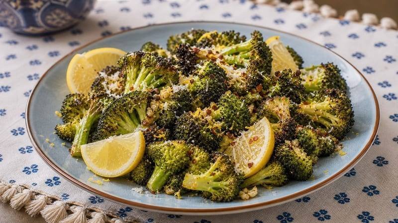Roasted Broccoli with Lemon