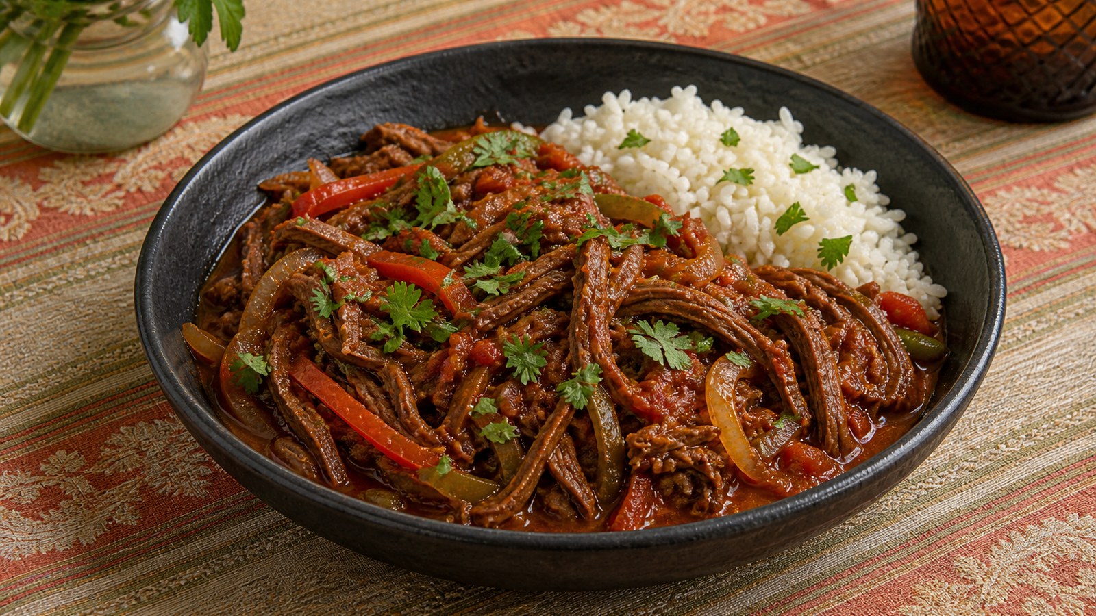 Ropa Vieja finished and ready to serve