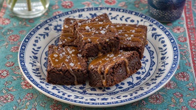 Salted Caramel Brownies