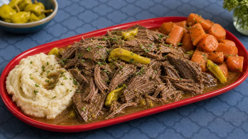 Slow cooker pot roast