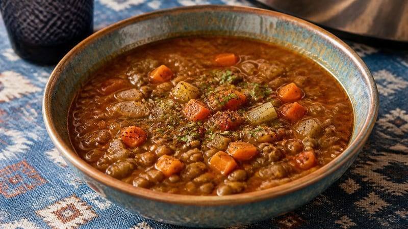 Smoky Lentil Soup