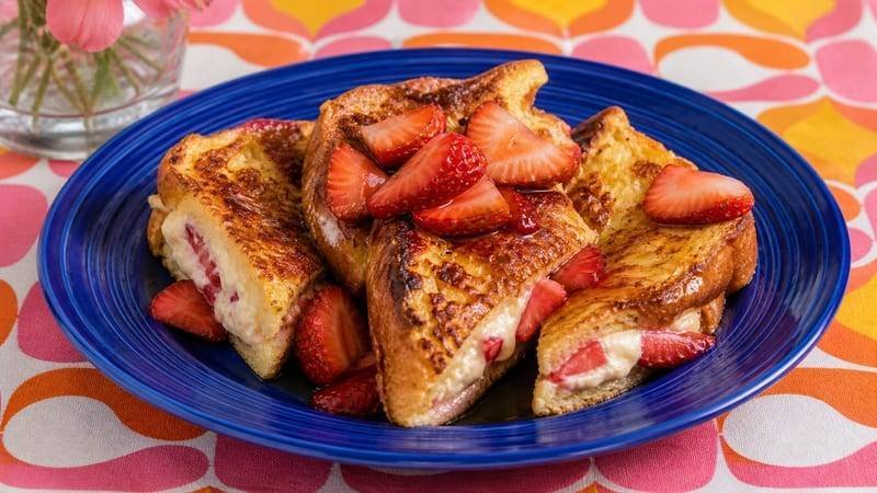Strawberry Cream Cheese French Toast
