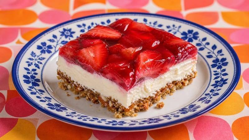 Strawberry Pretzel Dessert
