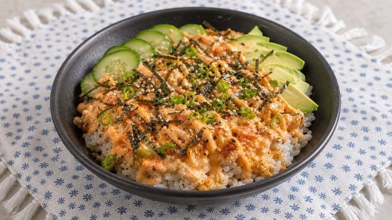 Sushi Bake Lunch Bowls