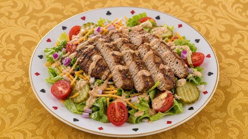 Turkey Burger Salad Bowls